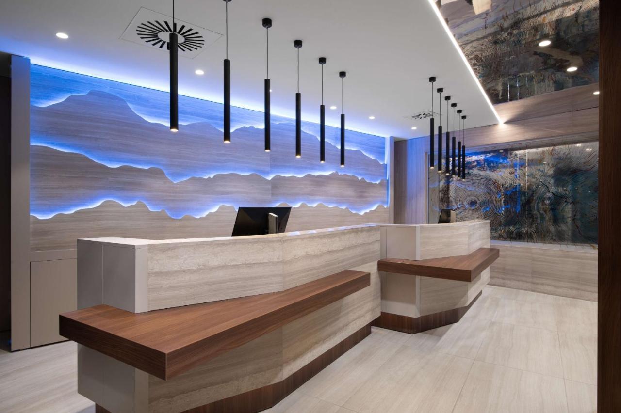 Radisson Blu Hotel, Cluj Zewnętrze zdjęcie 3D rendering of a hotel lobby
